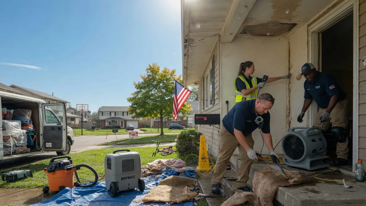 Water Damage Restoration in Oswego, IL near me